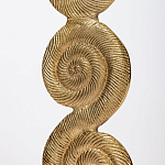 Кофейный стол из металла с круглой столешницей Table Gold Metal варинант исполнения - 4 | Loft Concept в Брянске