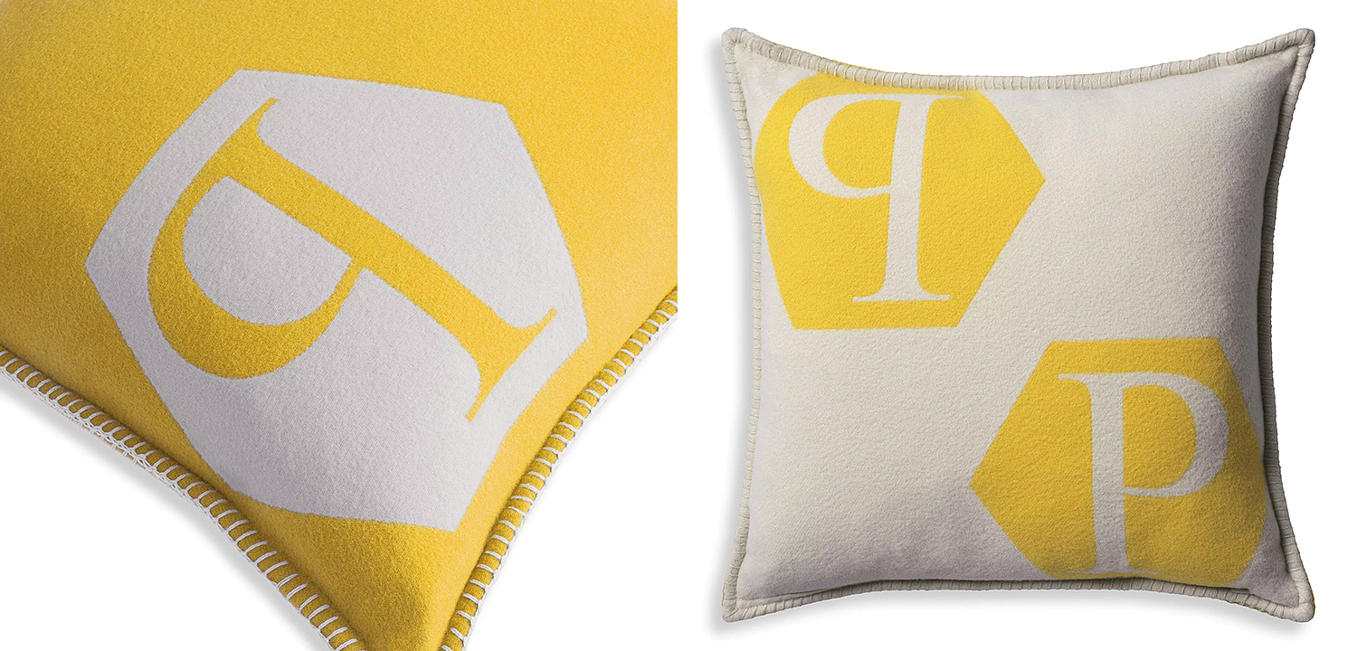 Подушка Philipp Plein Cushion Cashmere Yellow Подушка Philipp Plein Cushion Cashmere Yellow - Loft-Concept в Брянске