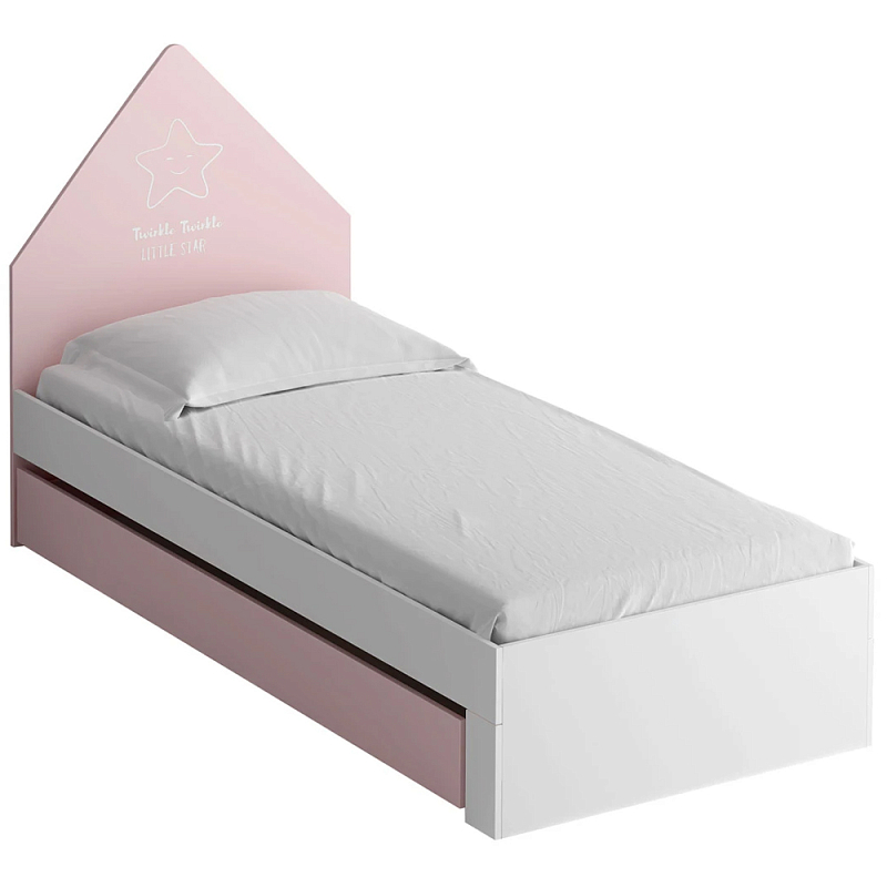 Кровать в детскую Tiny Town Bed Розовый Зеленый шалфей Бежевый Белый Кровать в детскую Tiny Town Bed Розовый Зеленый шалфей Бежевый Белый в Брянске | Loft Concept