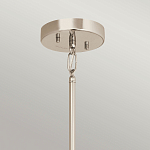 Подвесной светильник с рифленым стеклянным плафоном в форме шара Kichler варинант исполнения - 8 | Loft Concept в Брянске