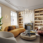 Бра с хрустальными подвесками Quasar варинант исполнения - 7 | Loft Concept в Брянске