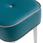 Квадратный мягкий пуф на белых ножках Winton Pouf Square варинант исполнения - 14 | Loft Concept в Брянске