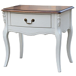 Прикроватная тумба в стиле прованс с ящиком Borde Montmartre Provence Bedside Table варинант исполнения - 1 | Loft Concept в Брянске