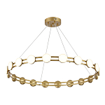 Люстра кольцевая с круглыми светодиодными источниками света Maxine Light варинант исполнения - 9 | Loft Concept в Брянске