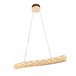 Люстра волнистой формы с текстурной огранкой Reflection of Reality варинант исполнения - 1 | Loft Concept в Брянске