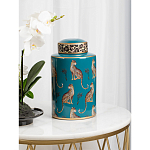 Ваза фарфоровая с крышкой Leopard Ccollection варинант исполнения - 3 | Loft Concept в Брянске