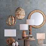 Люстра в форме шара с декором из круглых декоративных элементов Texture Discs варинант исполнения - 4 | Loft Concept в Брянске