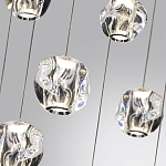 Люстра каскадня с 27-ю прозрачными шарообразными подвесами Bubbles Bocci варинант исполнения - 6 | Loft Concept в Брянске