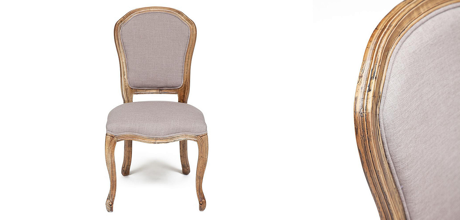 Стул French vintage gray chair Provence Стул French vintage gray chair Provence - Loft-Concept в Брянске