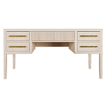 Большой Рабочий стол Primo с 5 выдвижными ящиками Светлый дуб варинант исполнения - 7 | Loft Concept в Брянске