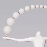 Торшер черно-белая статуэтка Девушка Girl Carries Light Balls варинант исполнения - 3 | Loft Concept в Брянске