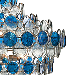 Люстра с каскадом из круглых декоративных элементов Harmony of Light варинант исполнения - 1 | Loft Concept в Брянске