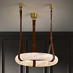 Люстра в форме обруча из натурального камня Minerals of Light варинант исполнения - 6 | Loft Concept в Брянске