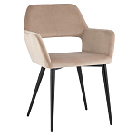 Стул с подлокотниками бежевый NEASAN STOOL варинант исполнения - 1 | Loft Concept в Брянске