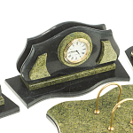 Настольный письменный набор из змеевика из 7-ми элементов Successful Leader варинант исполнения - 6 | Loft Concept в Брянске