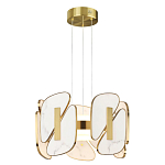 Люстра с мраморными вставками Marble Plates варинант исполнения - 2 | Loft Concept в Брянске