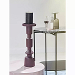 Подсвечник фигурный сливовый Bright Accent 35 см варинант исполнения - 4 | Loft Concept в Брянске