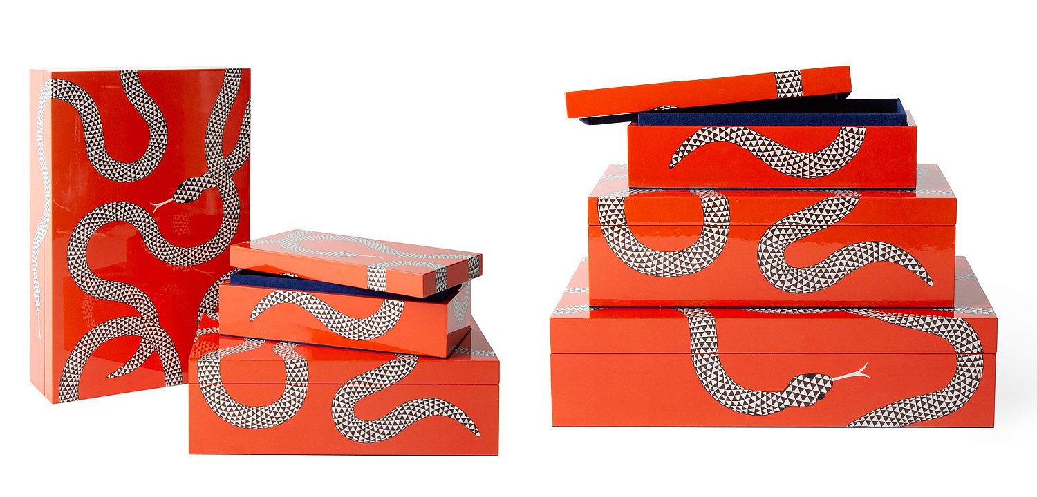 Комплект шкатулок EDEN LACQUER BOX BUNDLE Jonathan Adler Комплект шкатулок EDEN LACQUER BOX BUNDLE Jonathan Adler - Loft-Concept в Брянске