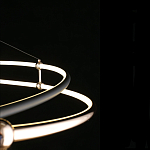 Люстра подвесная светодиодная Dаiana круглая варинант исполнения - 4 | Loft Concept в Брянске