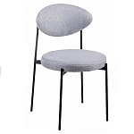 Стул металлический с мягкой спинкой и сиденьем Alfie Chair варинант исполнения - 3 | Loft Concept в Брянске