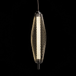 Люстра круглая каскадня с 5-ю плафонами из металлической сетки Mesh Lampshade Lighting варинант исполнения - 5 | Loft Concept в Брянске