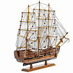 Декоративная модель деревянного парусника With The low варинант исполнения - 2 | Loft Concept в Брянске