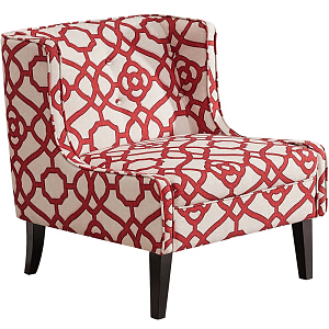 Кресло Red and White Ornament