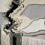 Панно ручная работа Черно-Белый Природный Орнамент  варинант исполнения - 1 | Loft Concept в Брянске