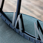 Часы настенные зеркальные с серебряным металлическим циферблатом Mirror Tower Clock варинант исполнения - 4 | Loft Concept в Брянске