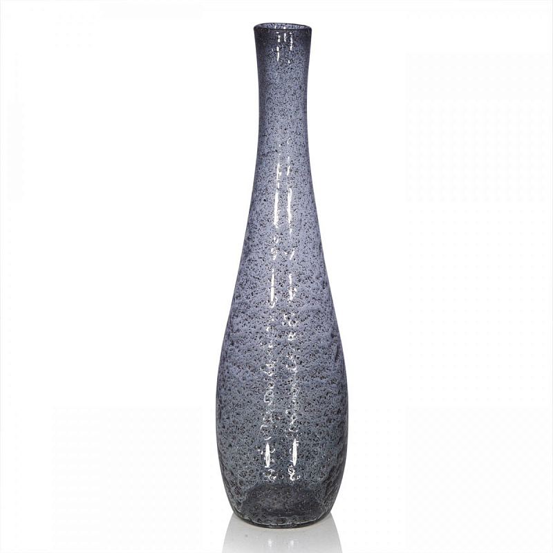 Ваза Glass Lava Tall Серый (Gray) Ваза Glass Lava Tall Серый (Gray) в Брянске | Loft Concept