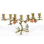 Бронзовый подсвечник на 7 свечей Eden Garden варинант исполнения - 4 | Loft Concept в Брянске