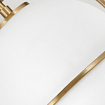 Потолочный светильник с плафоном в форме белого матового шара Hinkley варинант исполнения - 18 | Loft Concept в Брянске