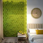 Гипсовая 3D Панель M-41 A, B варинант исполнения - 2 | Loft Concept в Брянске