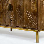 Широкая тумба с фактурным фасадом Termite варинант исполнения - 4 | Loft Concept в Брянске