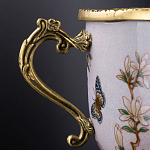 Фарфоровая чаша с бронзовыми элементами Eden Garden варинант исполнения - 5 | Loft Concept в Брянске