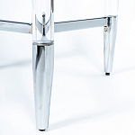 Приставной столик со стеклянной столешницей Deimos варинант исполнения - 5 | Loft Concept в Брянске