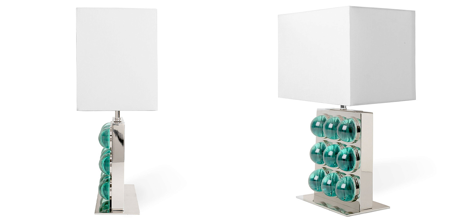Настольная лампа Jonathan Adler Globo Square Настольная лампа Jonathan Adler Globo Square - Loft-Concept в Брянске