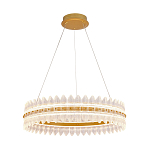 Люстра круглая с декоративными элементами в виде лепестков Round Light Flashing варинант исполнения - 3 | Loft Concept в Брянске