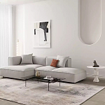 Дизайнерский журнальный стол белый в форме геометрических фигур Cydogic варинант исполнения - 2 | Loft Concept в Брянске