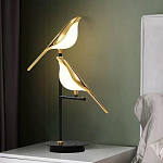 Настольная лампа с 2-мя плафонами в виде птичек Flight of Light варинант исполнения - 1 | Loft Concept в Брянске