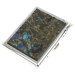 Портсигар на 10 сигарет с газовой зажигалкой из натурального камня Лабрадор Stone Cigarettes Cases варинант исполнения - 1 | Loft Concept в Брянске