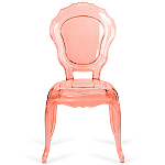 Прозрачный стул розовый LOUIS GHOST CHAIR Pink варинант исполнения - 2 | Loft Concept в Брянске