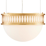 Подвесной светильник с фактурным золотым каркасом Exceptional Classic Design варинант исполнения - 1 | Loft Concept в Брянске