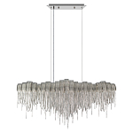 Люстра подвесная с металлическими дугами и длинными цепочками 115 см Atlantis Chain варинант исполнения - 11 | Loft Concept в Брянске