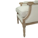 Кресло William Classical Armchair beige flax варинант исполнения - 4 | Loft Concept в Брянске