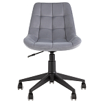 Мягкое компьютерное кресло Plushe Grey варинант исполнения - 3 | Loft Concept в Брянске