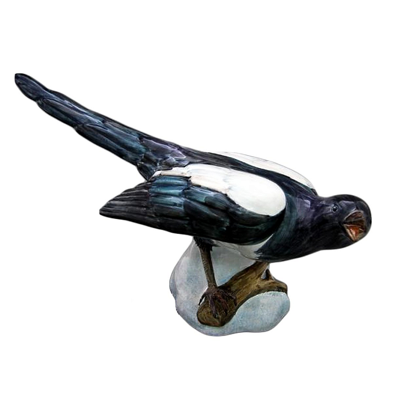 Статуэтка Magpie Черно-белый Статуэтка Magpie Черно-белый в Брянске | Loft Concept