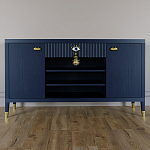 Комод-буфет Elsa Dreams Blue с открытыми полками   варинант исполнения - 5 | Loft Concept в Брянске
