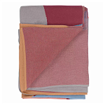 Плед из хлопка с абстрактным принтом Elysian Flow Ember варинант исполнения - 2 | Loft Concept в Брянске