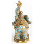 Фарфоровый подсвечник Слон с эмоцией Fluens варинант исполнения - 5 | Loft Concept в Брянске